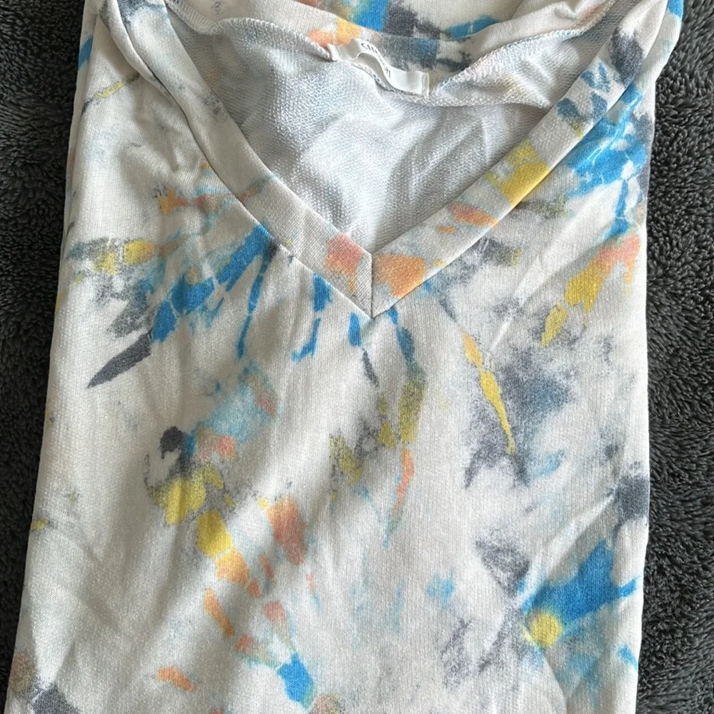 Taupe paint splatter dress - Picture 12 of 12